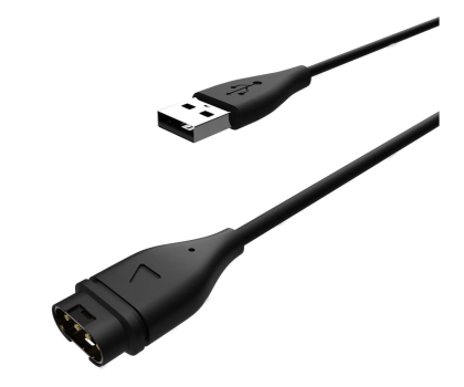 Pasek i akcesoria do zegarków FIXED USB Charging Cable do Garmin smartwatch black FIXDW-796